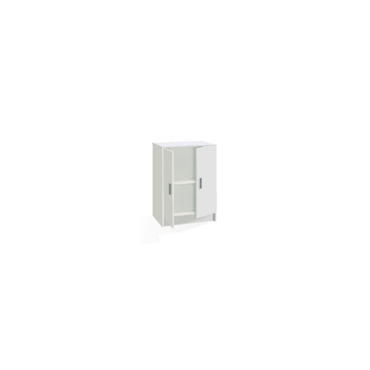 Bas 80 2P Multiusos blanc