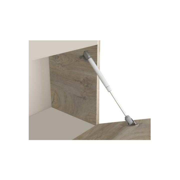 Meuble TV Kaway chêne artisan/blanc