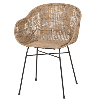 Chaise Armand rotin