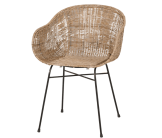 Chaise Armand rotin