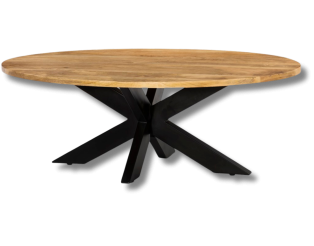 LEYA - Table basse OVALE 130 cm