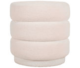 Pouf Sinan blanc