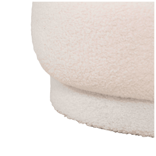 Pouf Sinan blanc