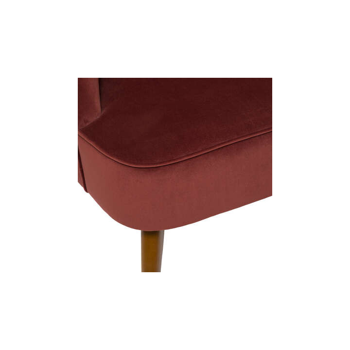 Fauteuil Naova terracotta
