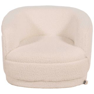 Fauteuil enfant bouclette Sky blanc
