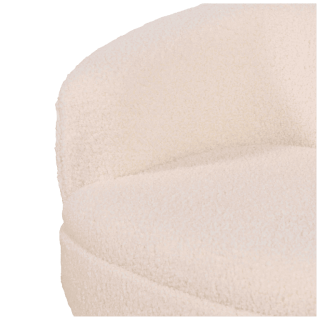 Fauteuil enfant bouclette Sky blanc