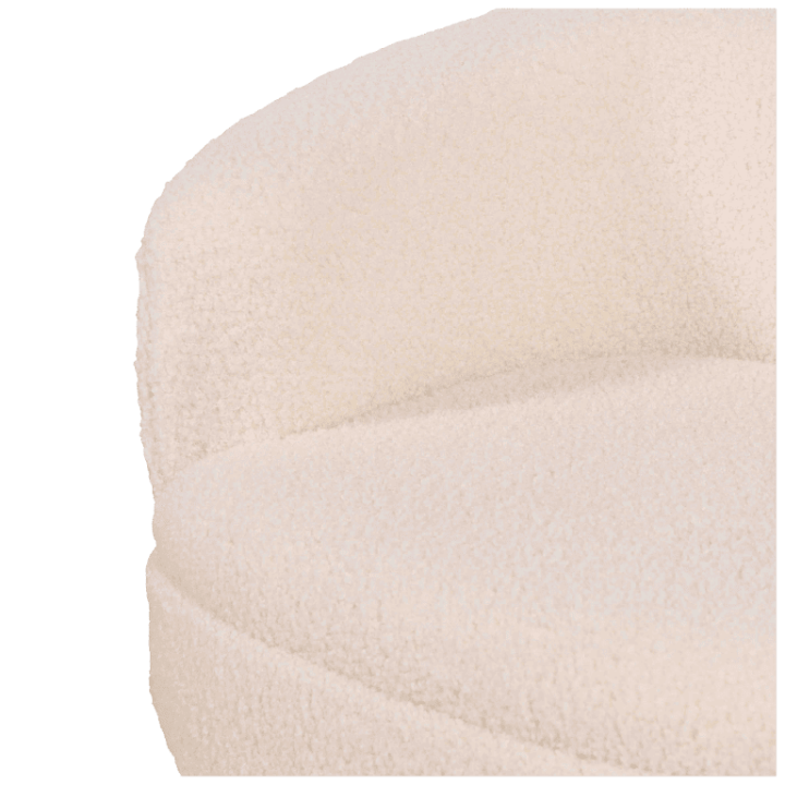 Fauteuil enfant bouclette Sky blanc