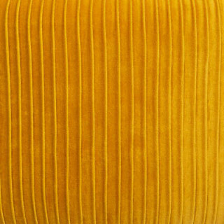 Fauteuil en velours Ocre Solaro