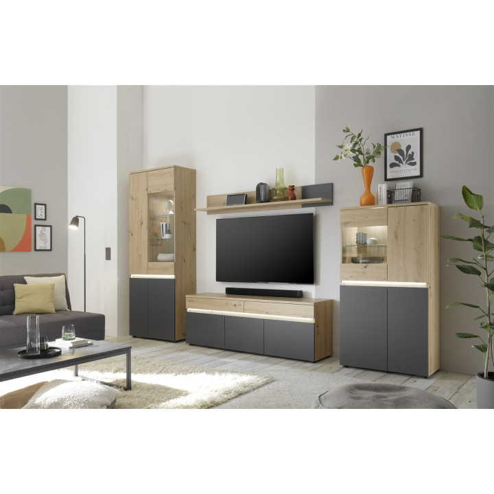 Meuble tv avec éclairage Lille