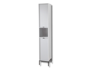 Colonne haut salle de bain Lucera blanc