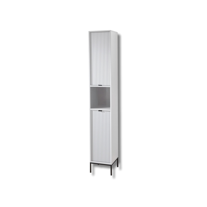 Colonne haut salle de bain Lucera blanc