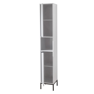 Colonne haut salle de bain Lucera blanc