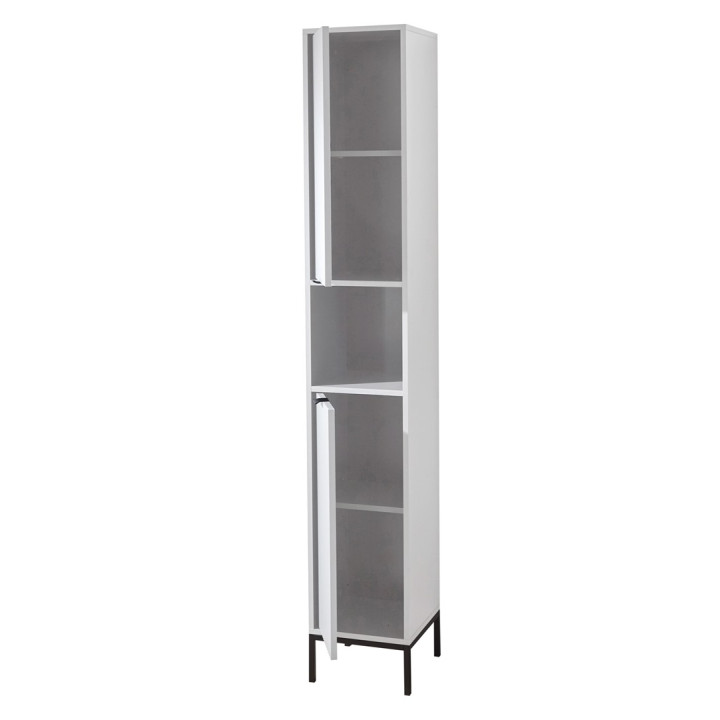 Colonne haut salle de bain Lucera blanc