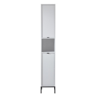 Colonne haut salle de bain Lucera blanc