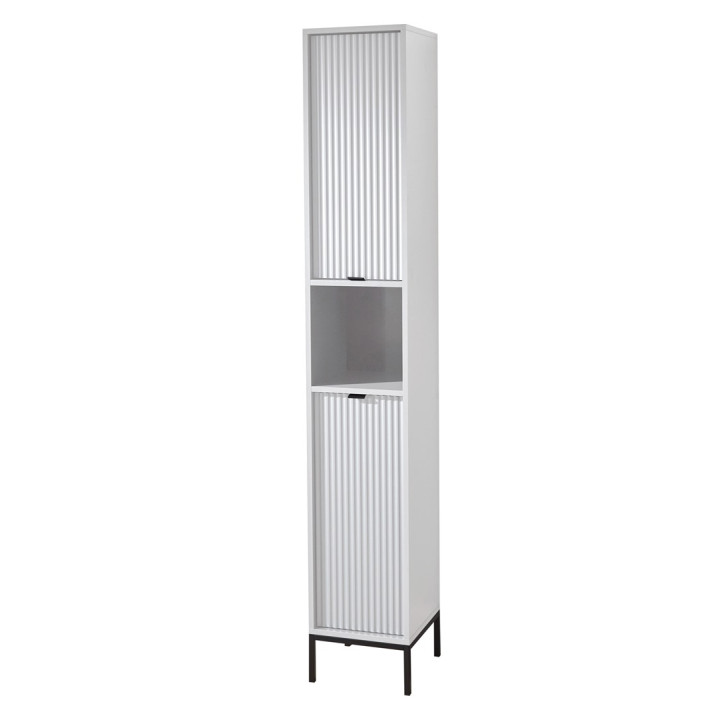 Colonne haut salle de bain Lucera blanc