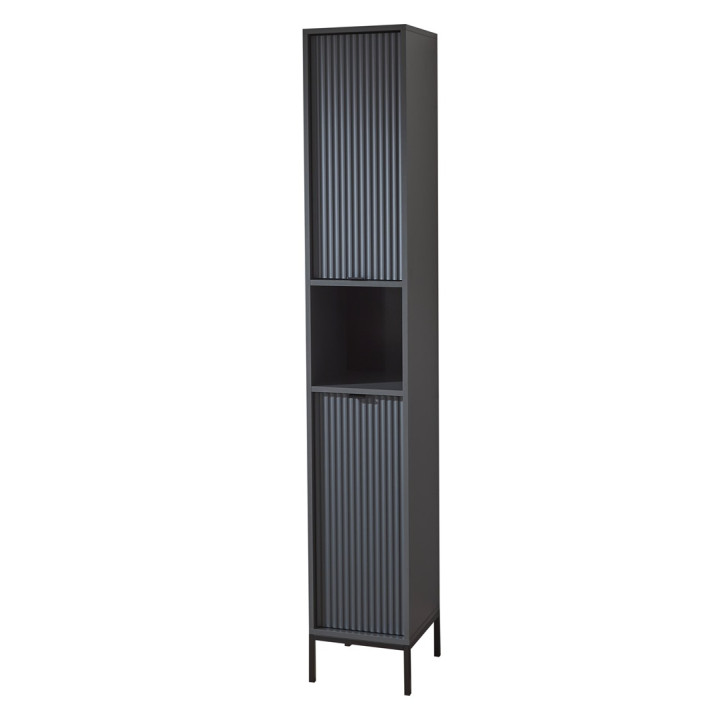 Colonne haut salle de bain Lucera gris