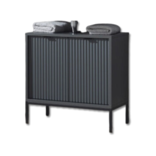 Meuble sous lavabo 60 cm Lucera gris