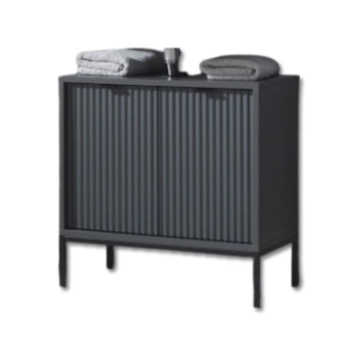 Meuble sous lavabo 60 cm Lucera gris