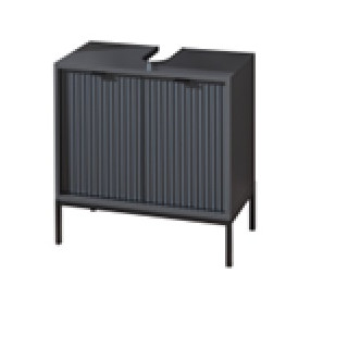 Meuble sous lavabo 60 cm Lucera gris
