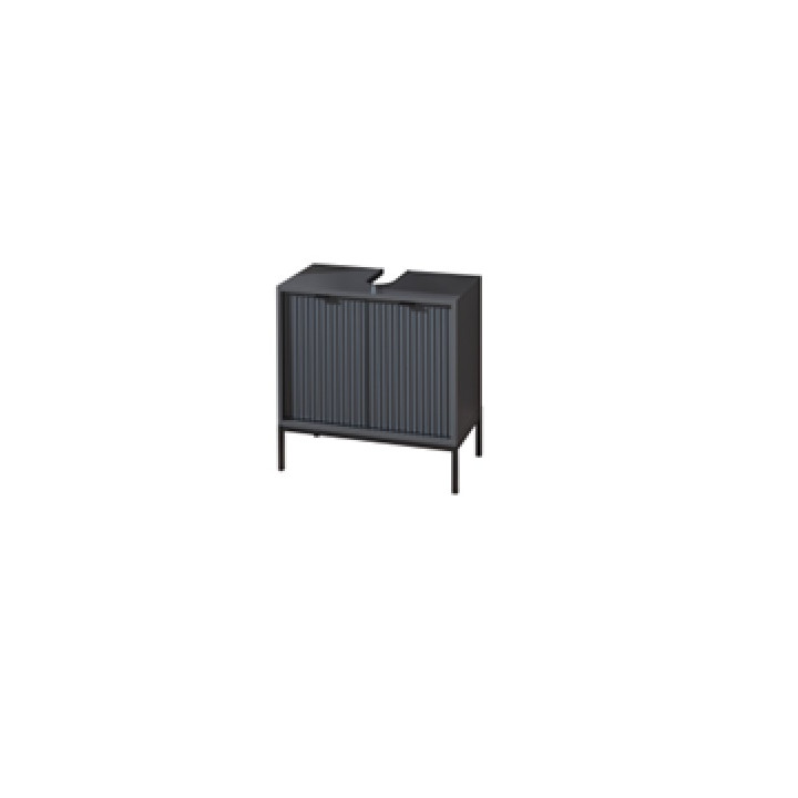 Meuble sous lavabo 60 cm Lucera gris