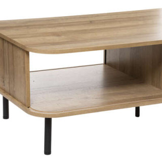 Table basse Colva effet bois