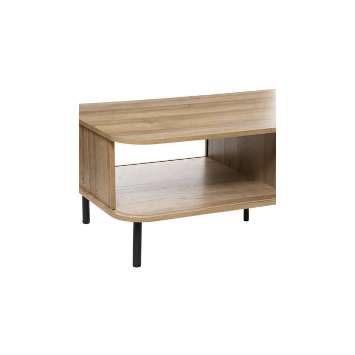 Table basse Colva effet bois