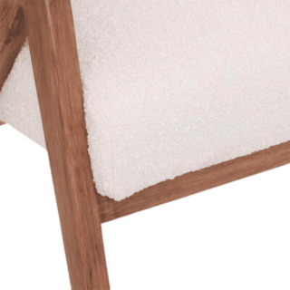 Fauteuil Amza blanc