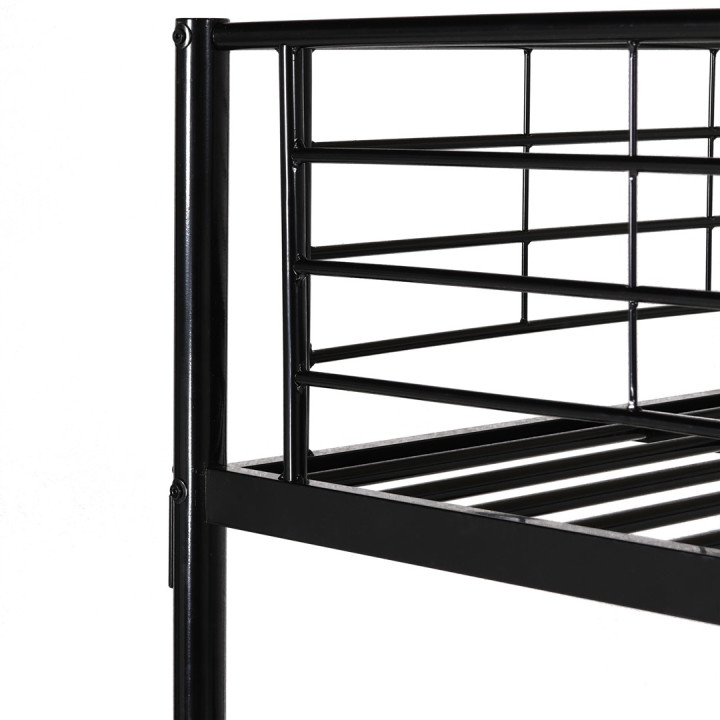 Lit mézzanine 90x190 Marsh noir