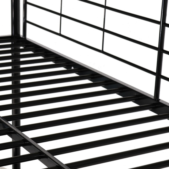 Lit mézzanine 90x190 Marsh noir