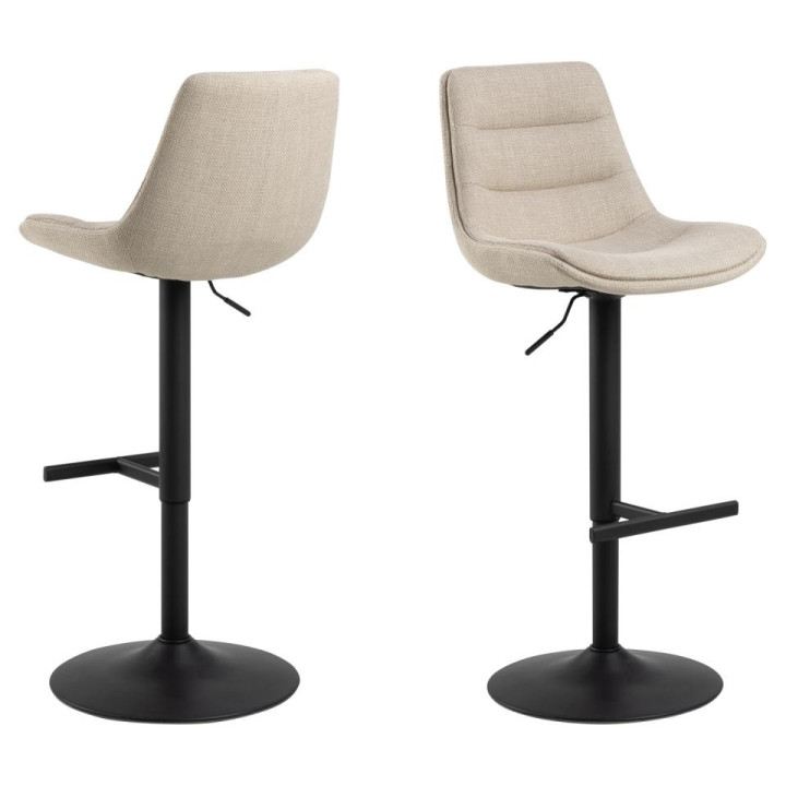 Tabouret de bar Adis Beige basel 24