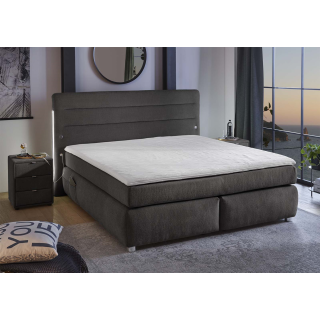 Lit Boxspring Anthracite LIVIA 180 x 200 cm