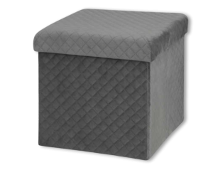 Pouf pliant 167845E gris