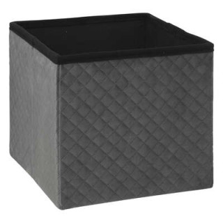 Pouf pliant 167845E gris