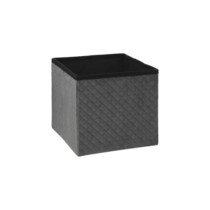 Pouf pliant 167845E gris
