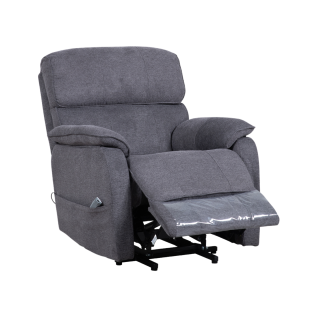 Fauteuil relax avec releveur Canyon gris anthracite