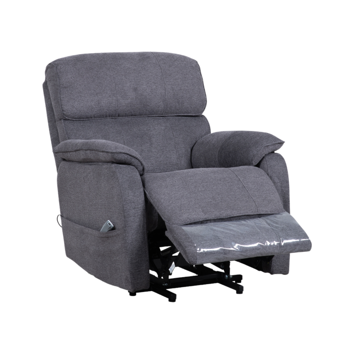 Fauteuil relax avec releveur Canyon gris anthracite