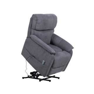Fauteuil relax avec releveur Canyon gris anthracite