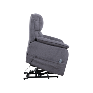 Fauteuil relax avec releveur Canyon gris anthracite