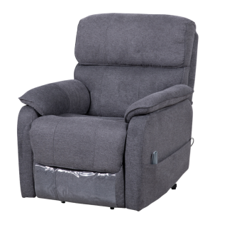 Fauteuil relax avec releveur Canyon gris anthracite