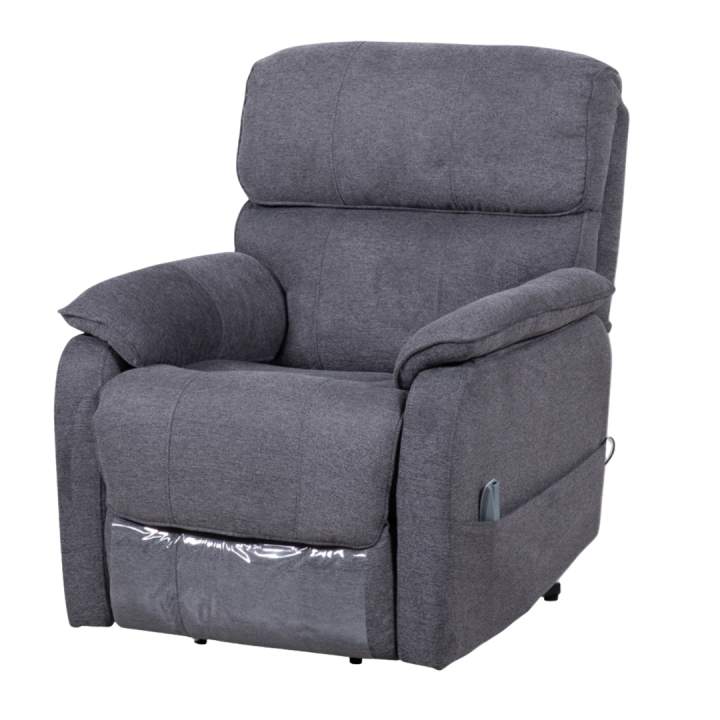 Fauteuil relax avec releveur Canyon gris anthracite