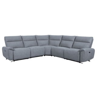 Salon d'angle Onyx gris