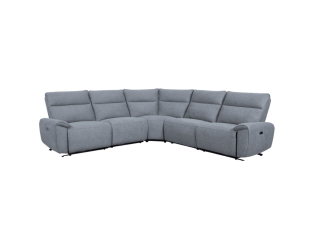 Salon d'angle Onyx gris