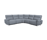 Salon d'angle Onyx gris