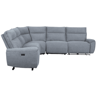 Salon d'angle Onyx gris
