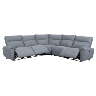 Salon d'angle Onyx gris