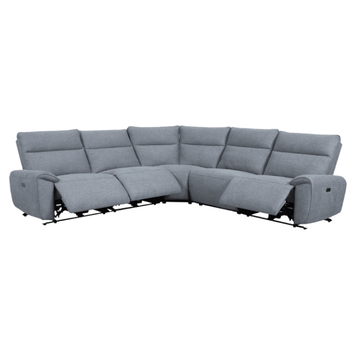 Salon d'angle Onyx gris