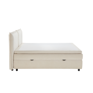 Lit coffre 160x200 Oliver blanc