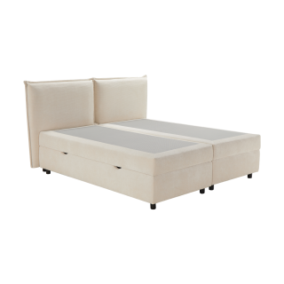 Lit coffre 160x200 Oliver blanc