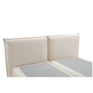 Lit coffre 160x200 Oliver blanc