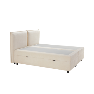 Lit coffre 160x200 Oliver blanc